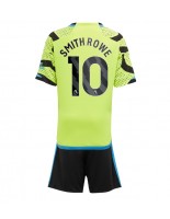 Arsenal Emile Smith Rowe #10 Venkovní dres pro děti 2023-24 Krátký Rukáv (+ trenýrky)